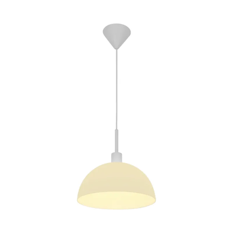 Niska cena Lampa wisząca ELLEN Nordlux 1xE27 40W Szkło Biały NO2312003001 - Nordlux