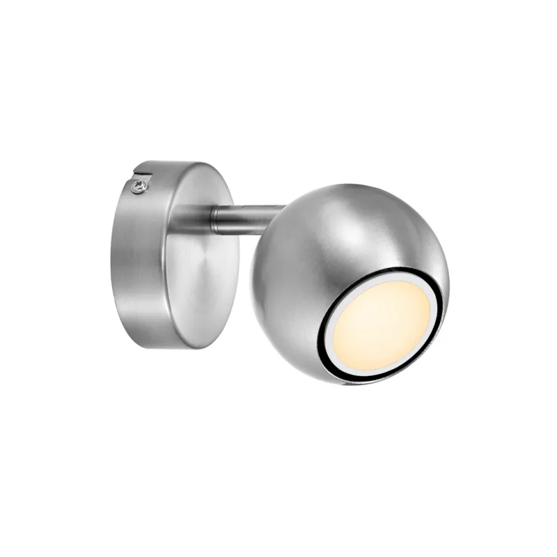 Okazja Lampa ścienna CHICAGO Nordlux 1xGU10 10W Metal Stal szczotkowana NO2113221032 - Nordlux