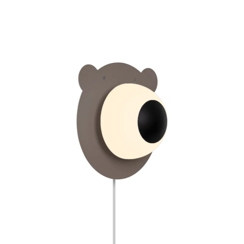 Bestseller Lampa ścienna BRUNA BEAR Nordlux 1xE14 25W Metal Brązowy NO2312951018 - Nordlux