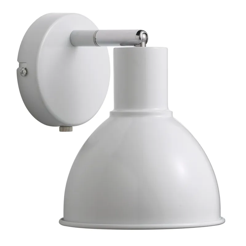 Oferta czasowa Lampa ścienna POP Nordlux 60W E27 Biały Metal NO45841001 - Nordlux