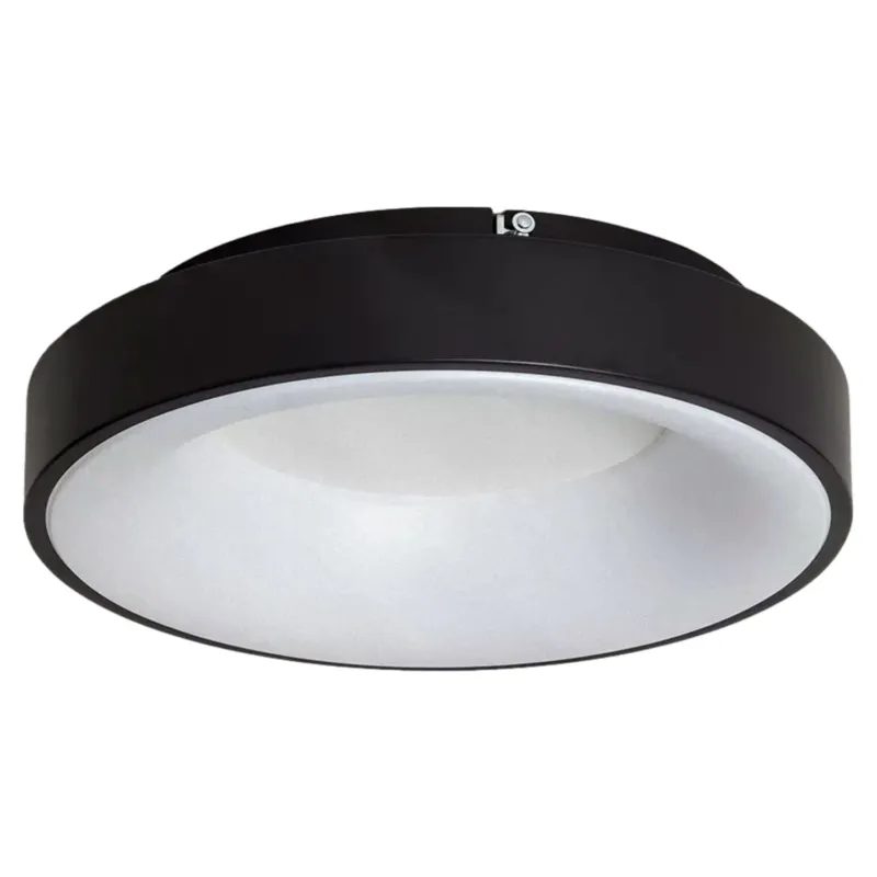Plafon LED CCT Czarny okrągły Giovani 25W 40cm 3000-5700k ABR-PLOGC-25W - Abruzzo Popularny