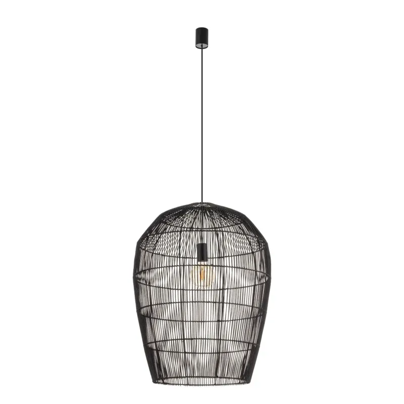 Sprawdź teraz Lampa wisząca HAITI BLACK L 11168 - Nowodvorski