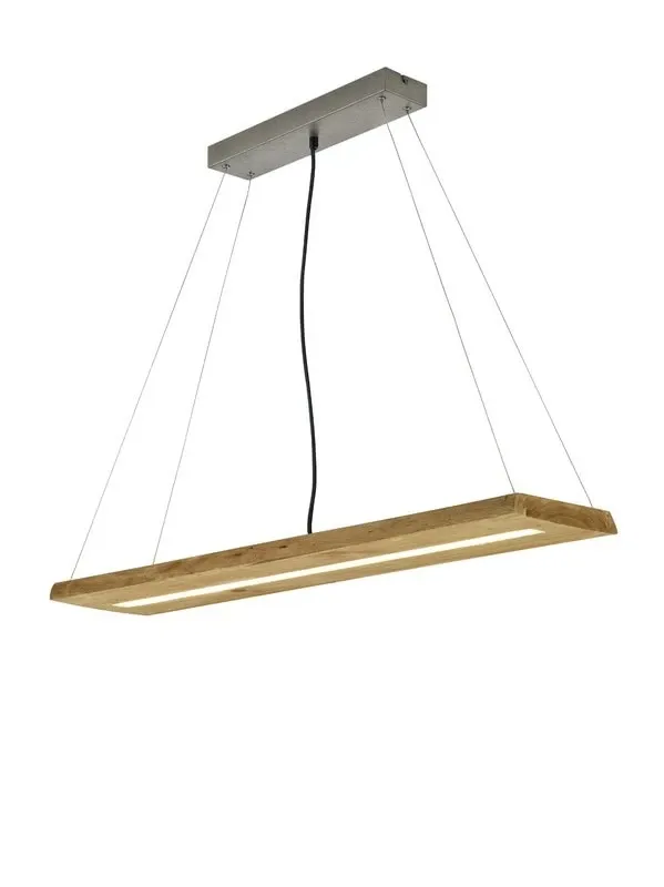 Rabat Lampa wisząca nowoczesna drewniana 3-step DIM LED 27W 3000K BRAD 323710130 - Trio