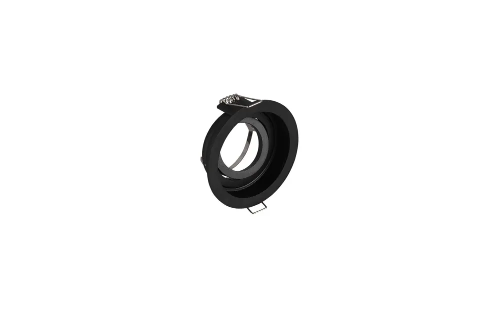Lampa wpuszczana okrągła czarna KENAI 651500132 - Trio Tani