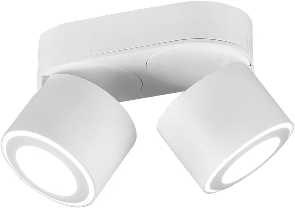 Reflektor sufitowy ruchomy LED 2x5W biały 3000K TAURUS 652910231 - Trio Bezpieczne zakupy