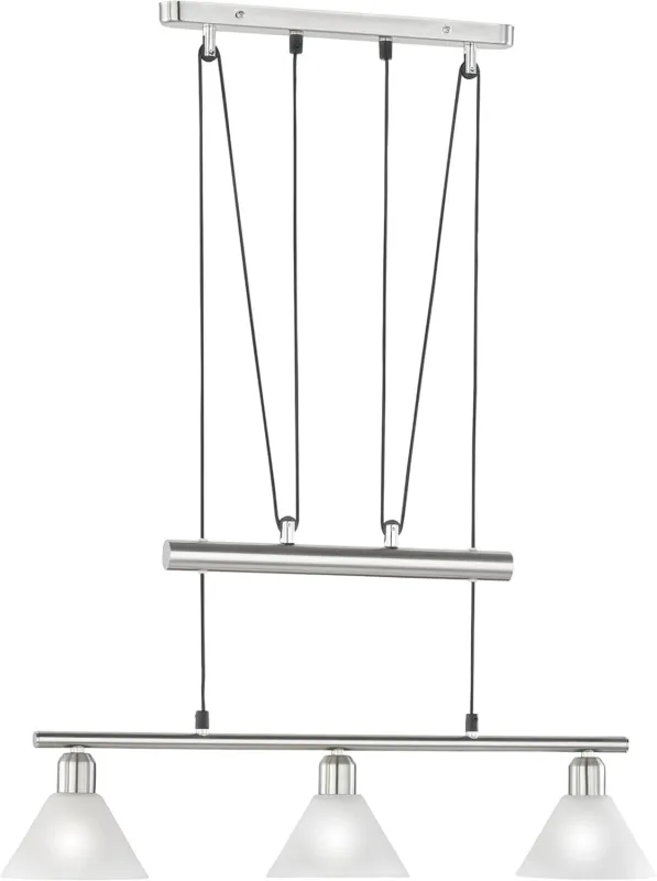 Do wyczerpania zapasów Lampa wisząca nowoczesna do jadalni nad stół STAMINA 3751031-07 - Trio