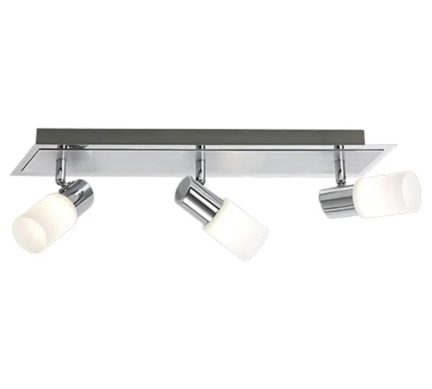 Okazja Reflektor sufitowy chrom 3x4.5W LED CLAPTON 821410305 - Trio