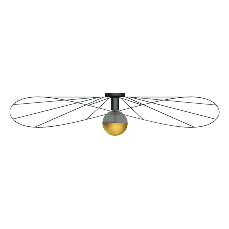 Kinkiet / Plafon ESKOLA 110 czarny TH.014CZ - Thoro Nowy
