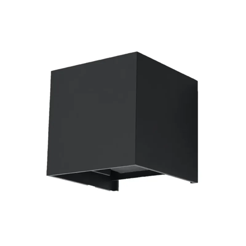 Kinkiet LUCA czarny LED IP54 SL.0545 - Sollux Popularny