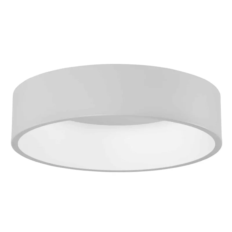 Plafon LED okrągły biały metalowy 45cm 3945-842RC-WH-4 z serii CHIARA - Lampy Italux Szybka wysyłka