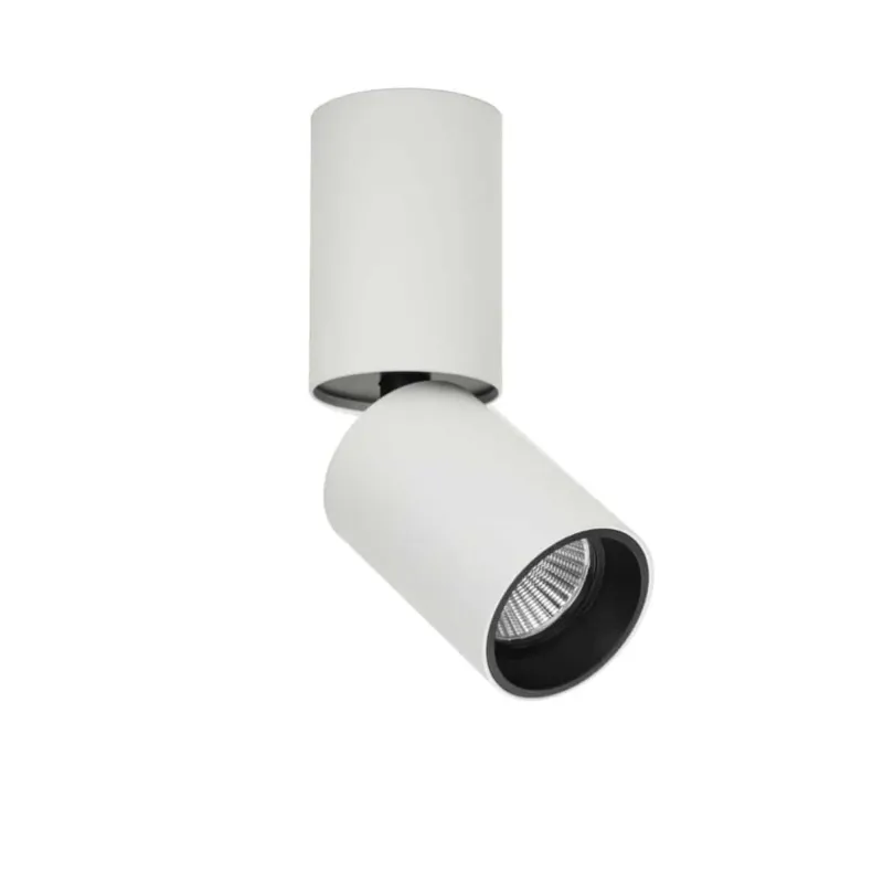Wyprzedaż Reflektor LED metalowy biało-czarny 18cm CLN-88018-12W-L-3K z serii CAMALI - Lampy Italux
