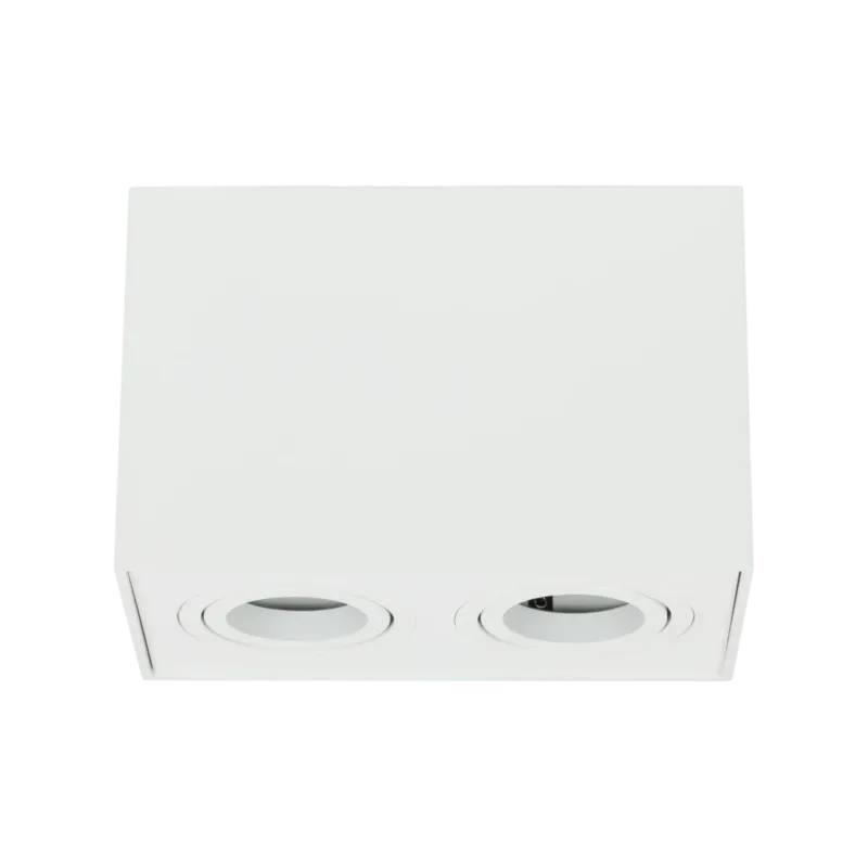 Lampa sufitowa CROSTI CORTO SQ DUE biała 455606 - LOONARI Ekspresowa dostawa