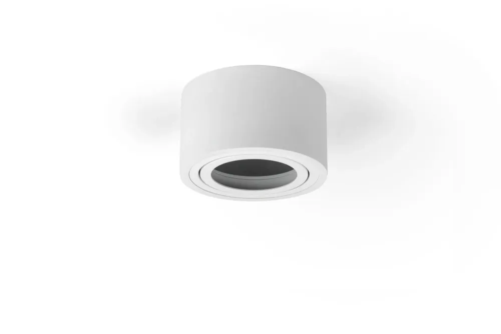 Do wyczerpania zapasów Lampa sufitowa CROSTI SASARI RO L 90mm biała 453626 - LOONARI