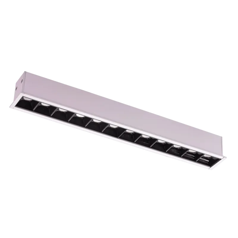 Lampa wpuszczana ZANO XL 28W 90° 4000K biała 890400 - LOONARI Oferta