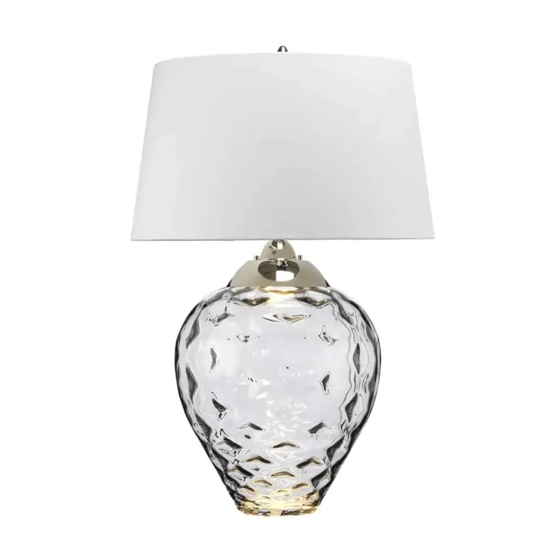 Lampa stołowa Samara przydymione szkło QN-SAMARA-TL-LRG-SMK - Quintiesse Oferta czasowa