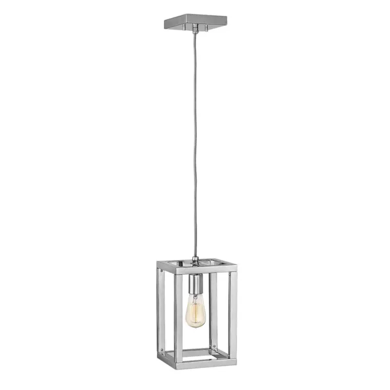 Lampa stylowa wisząca Ensemble polerowany nikiel QN-ENSEMBLE1P-PN - Quintiesse Sprawdź teraz