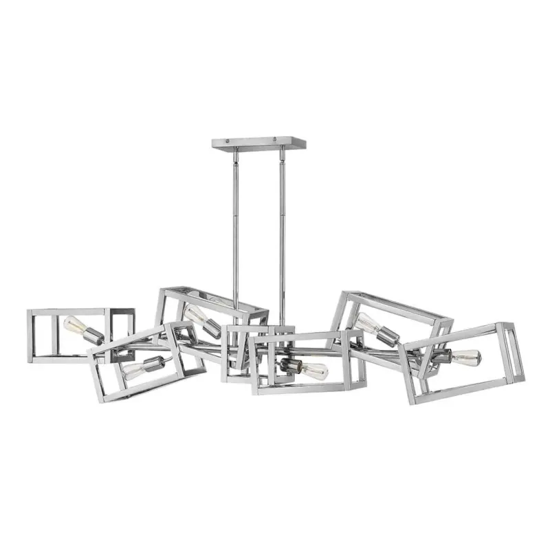 Szybka wysyłka Lampa stylowa wisząca Ensemble polerowany nikiel QN-ENSEMBLE6-PN - Quintiesse