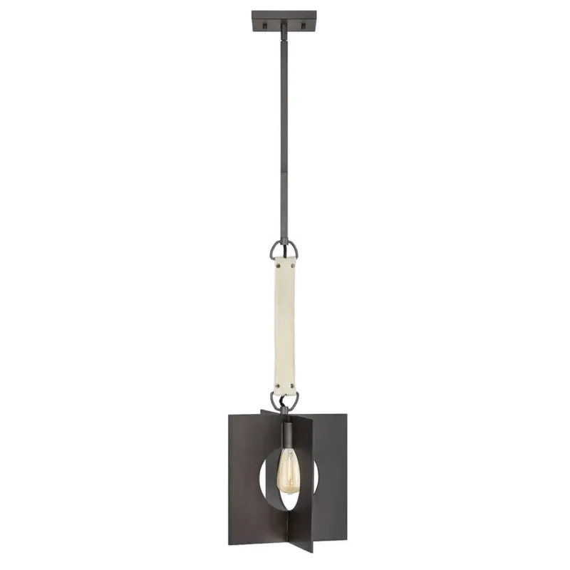 Hit cenowy Lampa stylowa wisząca Ludlow grafit QN-LUDLOW-1P-GR - Quintiesse