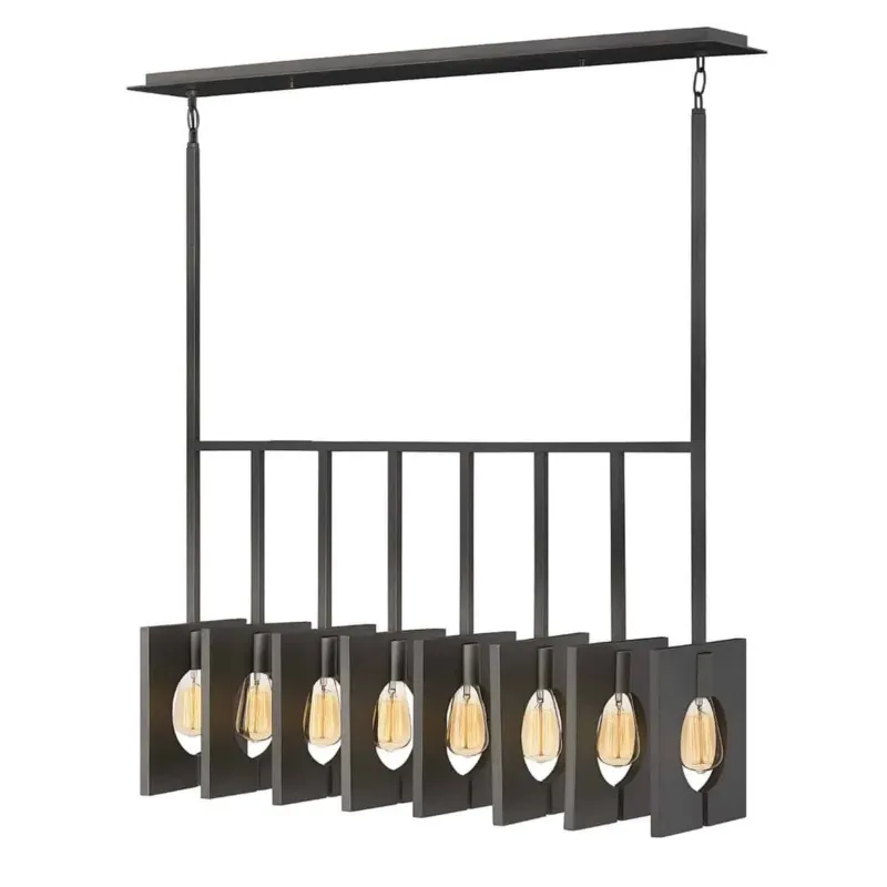 Nie przegap Lampa stylowa wisząca Ludlow grafit QN-LUDLOW8-GR - Quintiesse