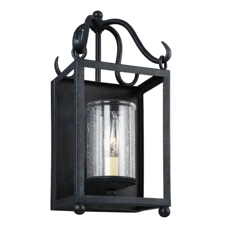 Kup teraz Kinkiet metalowy czarny ze szklanym kloszem FE/DECLARATION1 z serii DECLARATION - Elstead Lighting