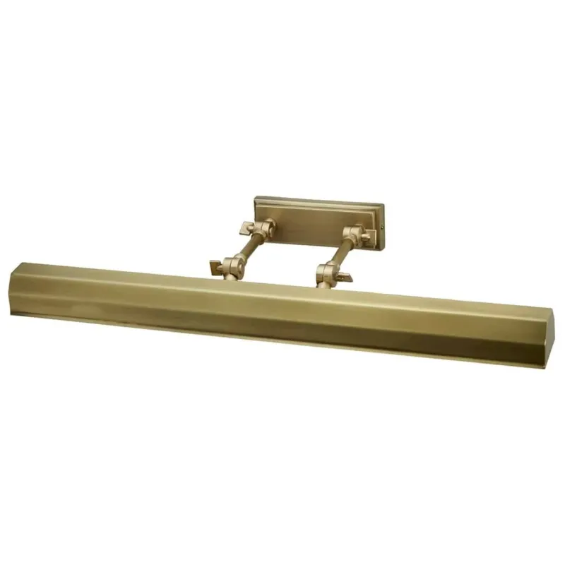 Ograniczona ilość Lampa obrazowa metalowa mosiężna 4-punktowa CHAWTON/PLL AB z serii CHAWTON - Elstead Lighting