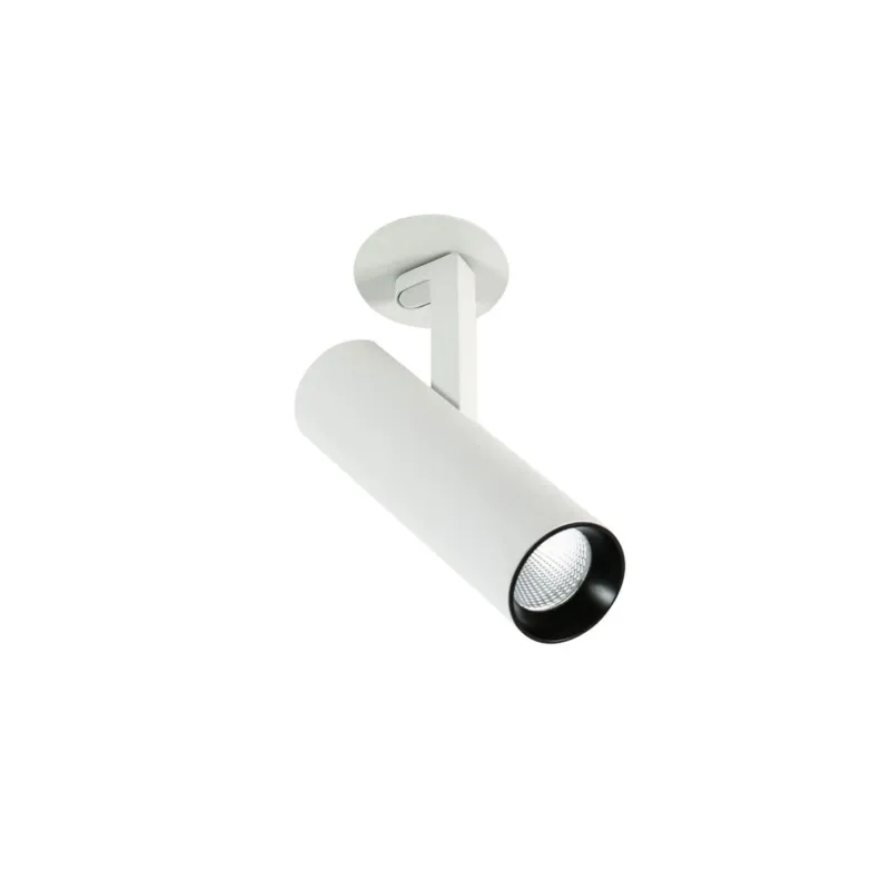 Reflektor sufitowy metalowy biało-czarny SL74055 z serii BOCCA - Lampy Italux Super okazja
