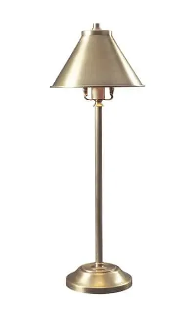 Tani Lampa stołowa metalowa mosiężna 59cm PV/SL AB z serii PROVENCE - Elstead Lighting