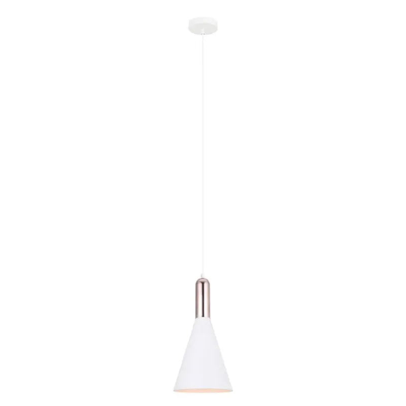 Hit cenowy Lampa wisząca metalowa biało-miedziana MDM-3030/1 z serii KHALEO - Lampy Italux