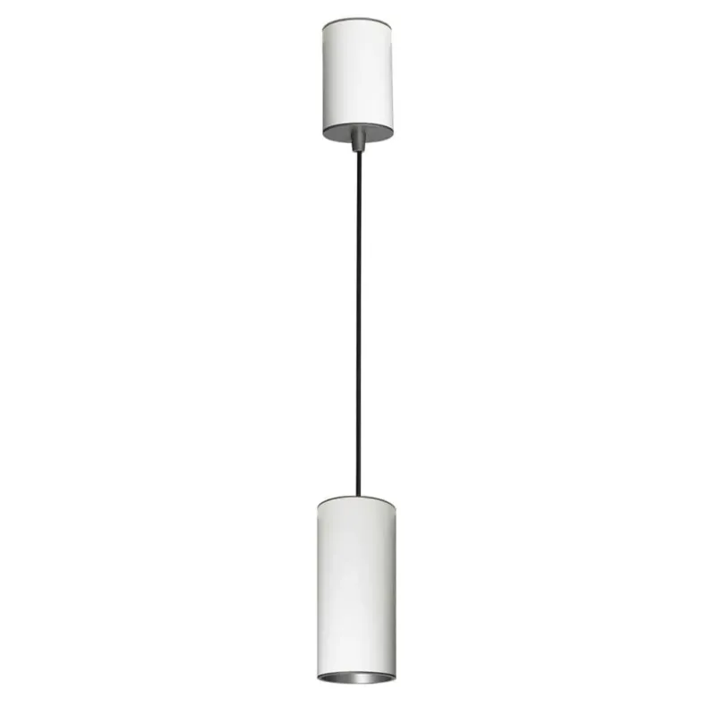 Sprawdź teraz Lampa wisząca metalowa biało-szara LED HL7719/12W z serii MOLDES BIG - Lampy Italux
