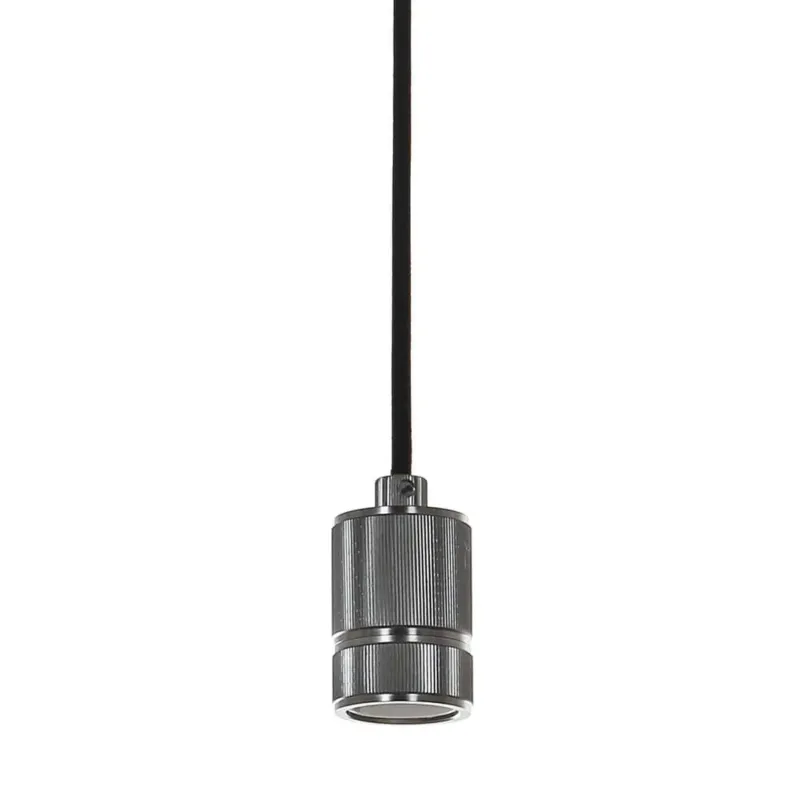 Lampa wisząca metalowa czarna minimalistyczna DS-M-010 z serii CASA - Lampy Italux Bezpieczna płatność
