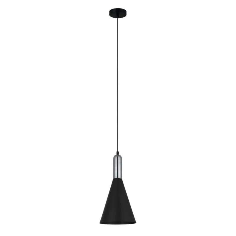 Do wyczerpania zapasów Lampa wisząca metalowa czarno-chromowana MDM-3030/1 z serii KHALEO - Lampy Italux