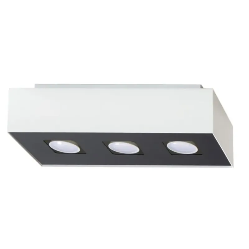 Cena promocyjna Plafon MONO 3 biały SL.0068 - Sollux