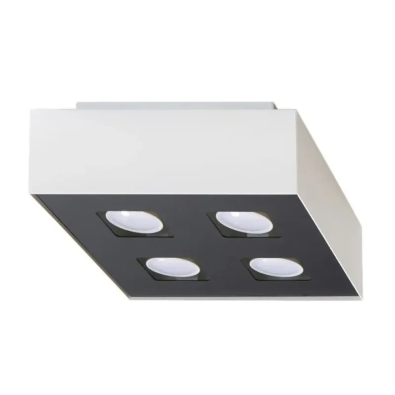 Plafon MONO 4 biały SL.0069 - Sollux Łatwy zwrot