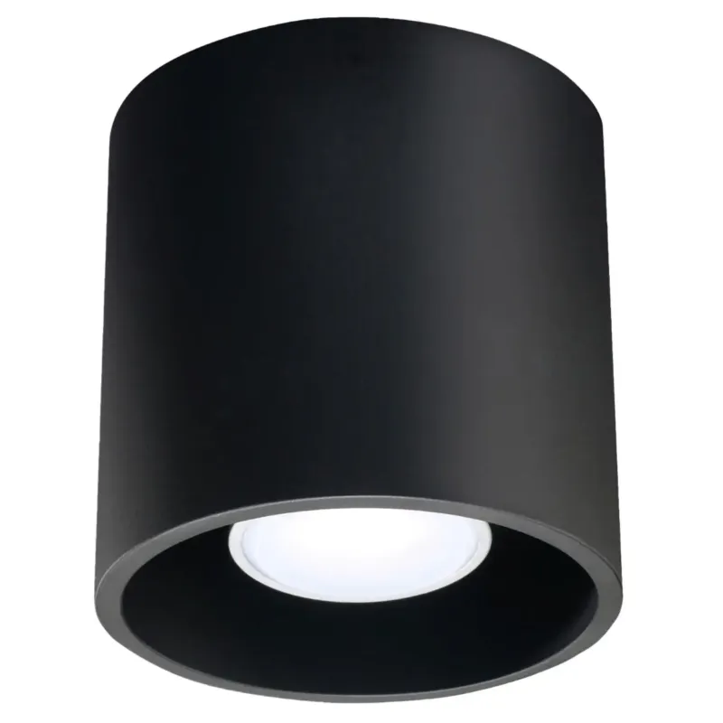 Sprawdź teraz Plafon ORBIS 1 czarny SL.0016 - Sollux