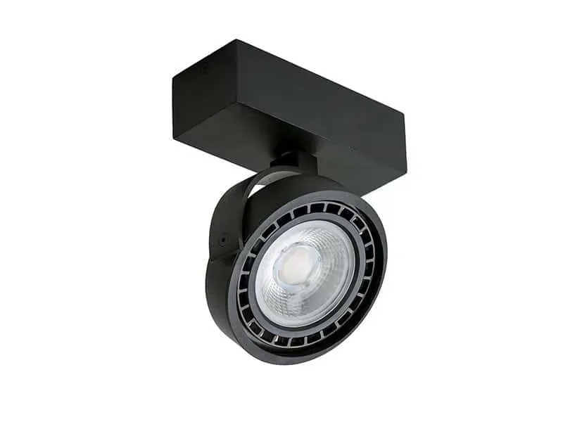 Azzardo Oprawa sufitowa metalowa czarna regulowana AZ1367 z serii JERRY Kup online