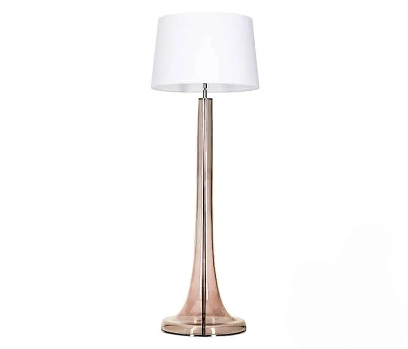 Lampa podłogowa do salonu Zurich Transparent Copper L213382259- 4Concepts Tani