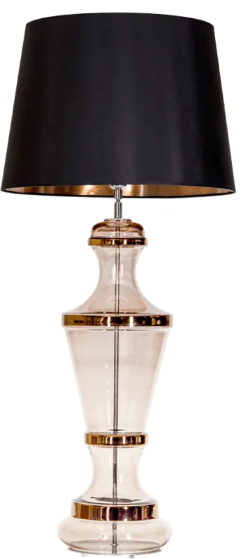 Szybka wysyłka Lampa stołowa premium czarna + miedziana Roma Copper L225322256 - 4Concepts