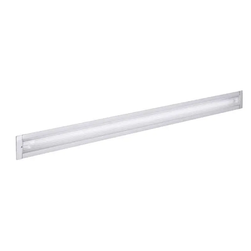 Oprawa liniowa wpuszczana srebrna metalowa 60cm DL-T5HT114/SV z serii METRUM LINE - Lampy Italux Nowy