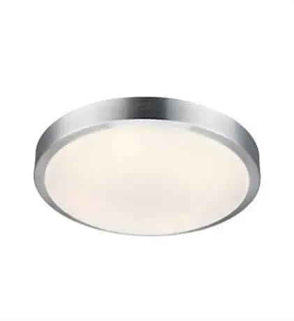 Rabat Plafon nowoczesny MOON IP44 39 Biały/Alu 106353 - Markslojd
