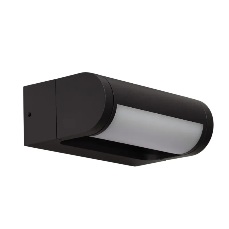 Azzardo Kinkiet zewnętrzny aluminiowy czarny z regulacją AZ7014 z serii FRAME Łatwy zwrot