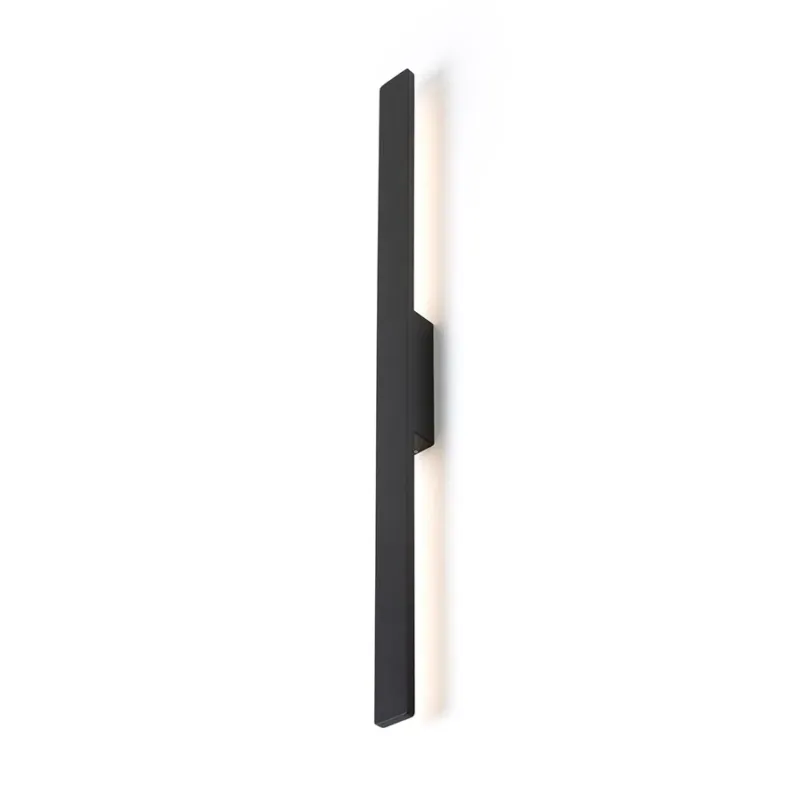 Hit sprzedaży Lampa zewnętrzna LED podłużna czarna akrylowa 104cm R14192 - Rendl