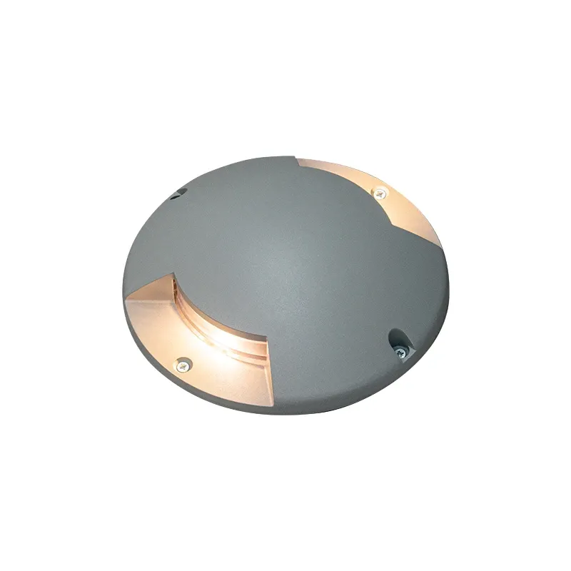 Promocja SURFACE LED GROUND LIGHT Profesjonalna szara lampa najazdowa 5W IP67 E462 Zambelis