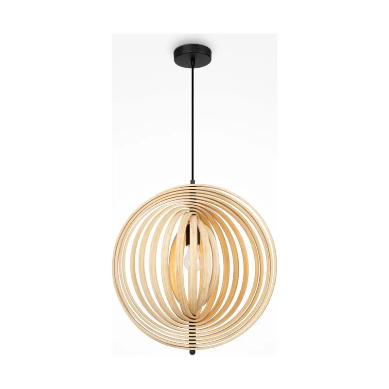 Lampa wisząca kula drewniana Roots 50cm Maytoni Ekspresowa dostawa