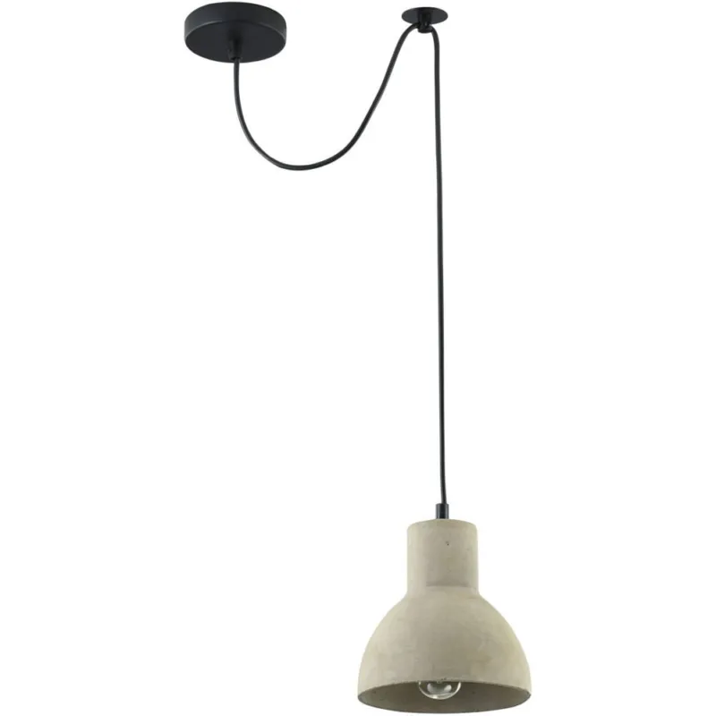 Lampa wisząca betonowa Broni 16cm szara Maytoni Cena promocyjna
