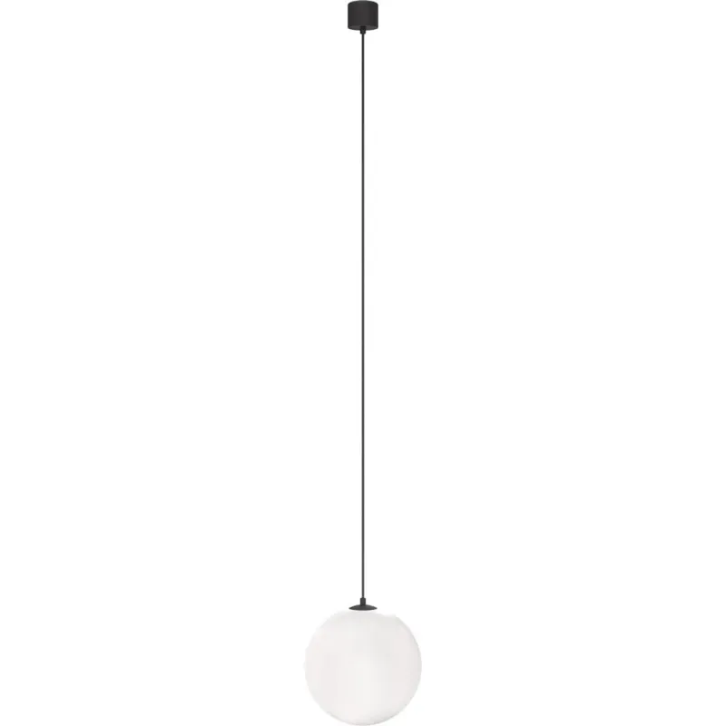 Lampa wisząca kula Luna LED 3000K 20cm biało-czarna Maytoni Sprawdź teraz