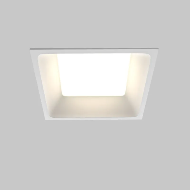 Lampa podtynkowa do łazienki Okno LED 3000-4000-6000K 11x11cm biała Maytoni Wyjątkowa oferta