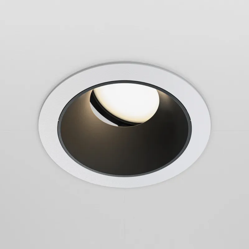 Lampa podtynkowa spot Share Ring 8,5cm czarno-biała Maytoni Oferta