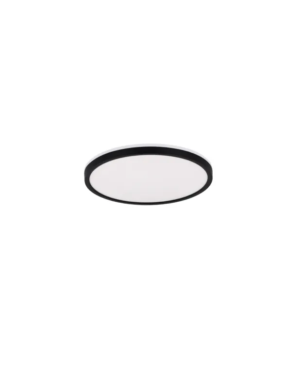Sprawdź teraz Plafon okrągły z regulowaną barwą światła Colis LED 40cm czarny ZumaLine