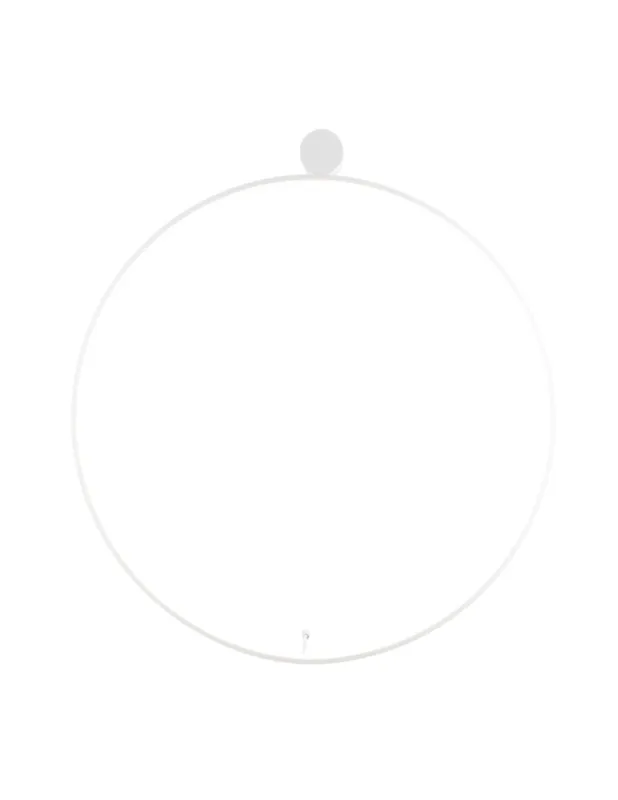 Kinkiet minimalistyczny ring Visual LED 3000K 80cm biały MaxLight Kup online