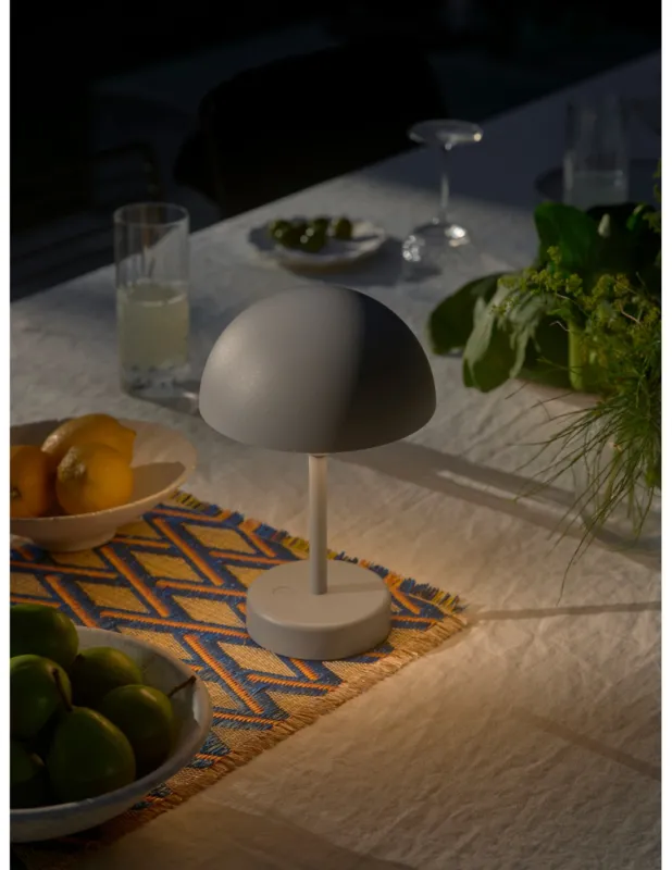 Zniżka Lampka ogrodowa przenośna Ellen To-Go LED szara biała Nordlux